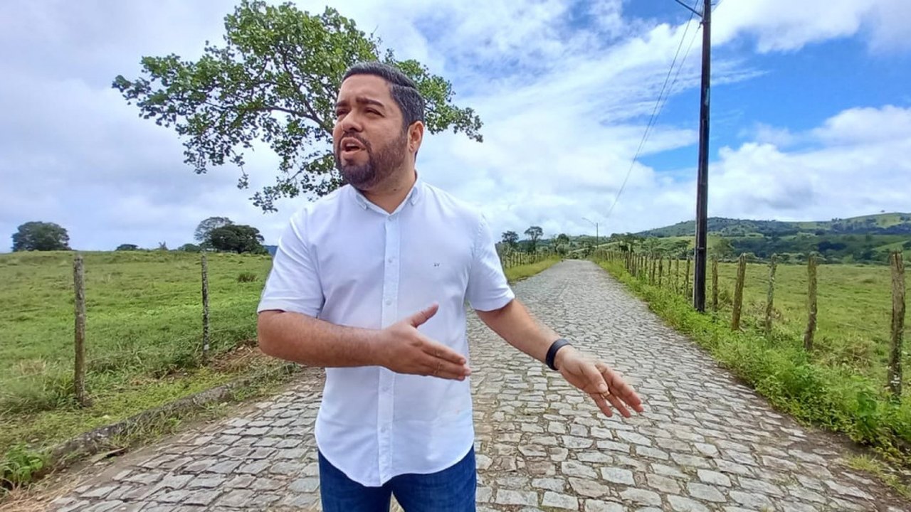 Prefeito de Viçosa anuncia pavimentação asfáltica do acesso ao povoado Bananal