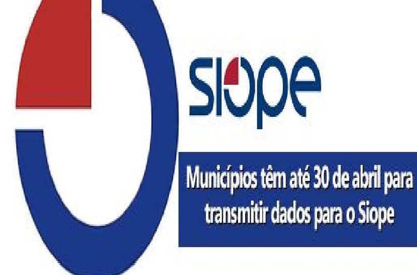 Prazo de informações para o Siope termina em 30 de abril