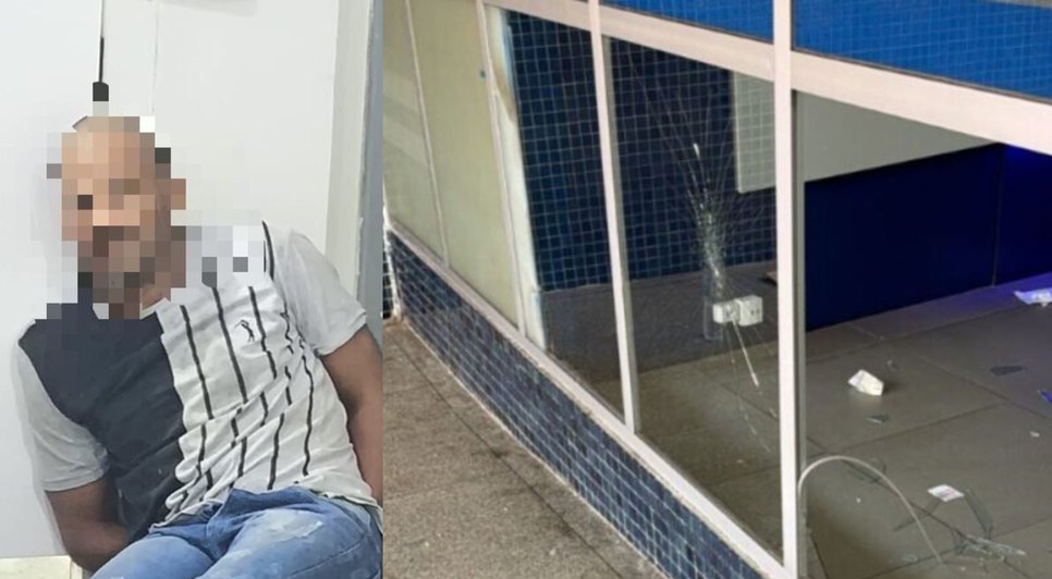Azul e Branco Minimalista Brochura Médica Com Três Dobras / Foto: Foto: Reprodução Redes Sociais