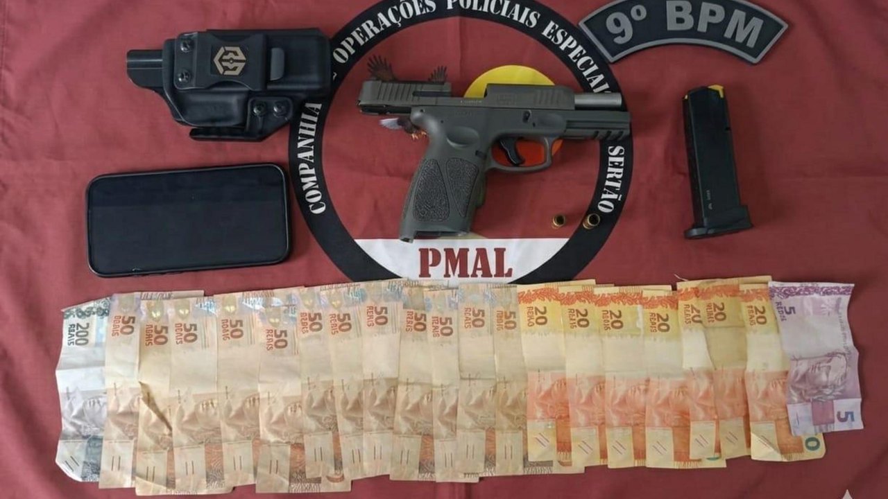 Homem é preso pela PM após disparos em ponte entre Alagoas e Sergipe
