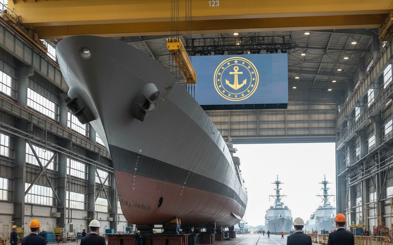 EUA anunciam construção de navios de guerra batizados em homenagem a Trump