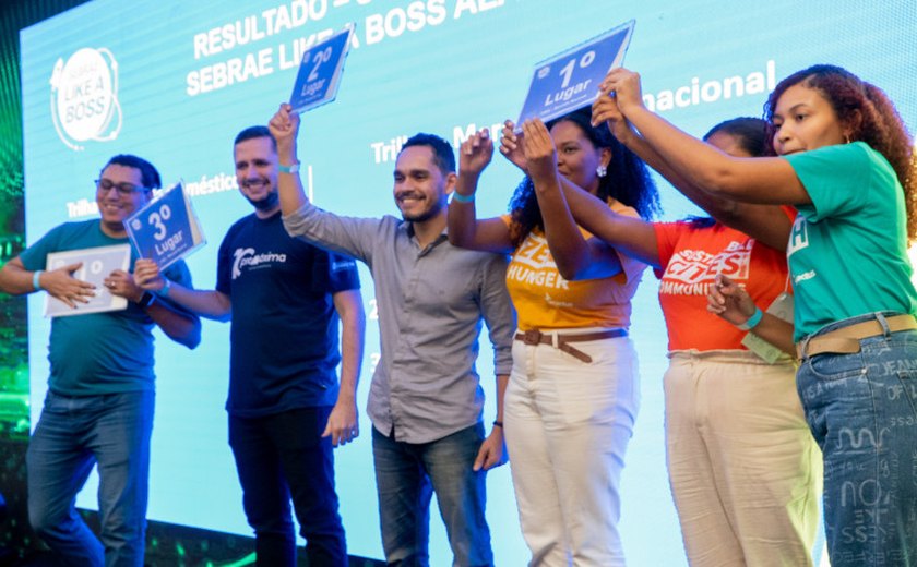 Quatro startups vão representar Alagoas no Desafio Sebrae Like a Boss nacional