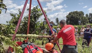 Trabalhador morre enquanto perfurava poço em Boquim / Foto: Foto: CBMSE/Divulgação