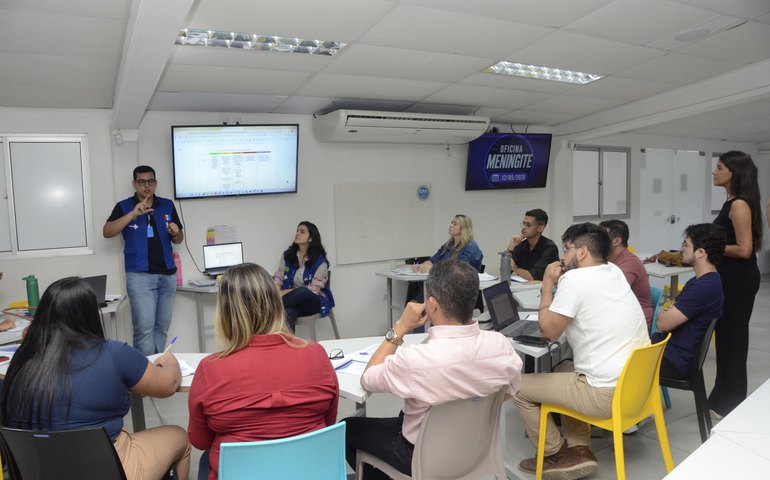 Sesau realiza oficina para atualização do Plano de Enfrentamento das Meningites