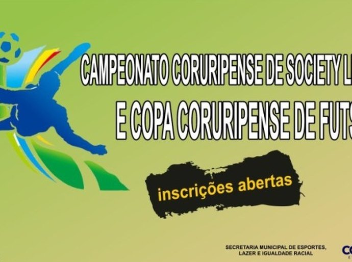 Secretaria de Esportes abre inscrições para dois campeonatos