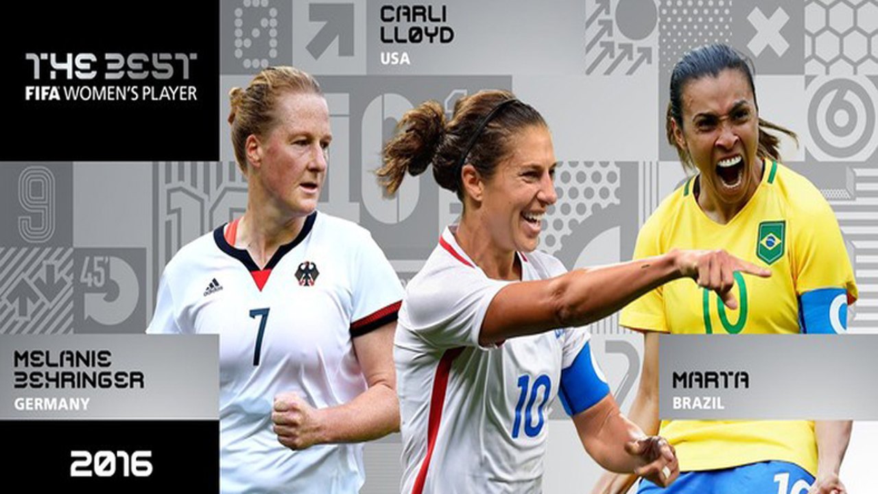 Marta está entre as finalistas ao prêmio de melhor jogadora do mundo da Fifa