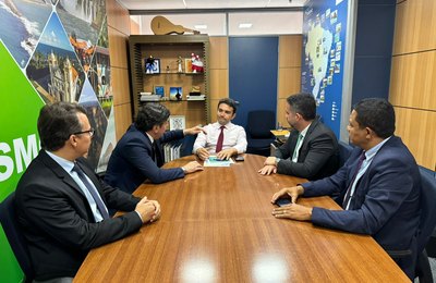 Júlio Cezar participa com Paulo Dantas de nova rodada de audiências em Brasília