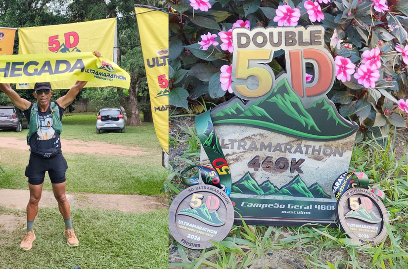 Agente da Polícia Civil de Alagoas conquista 1º lugar em ultramaratona de 460 km no Rio de Janeiro