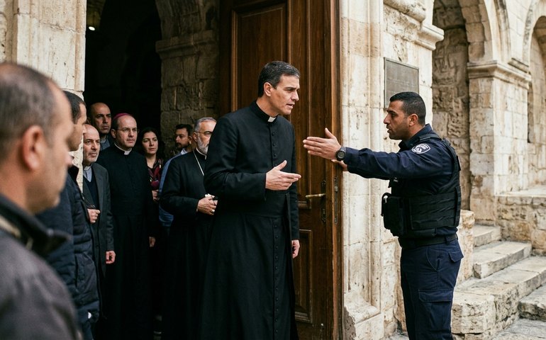 Autoridades católicas são barradas na Igreja do Santo Sepulcro em Jerusalém