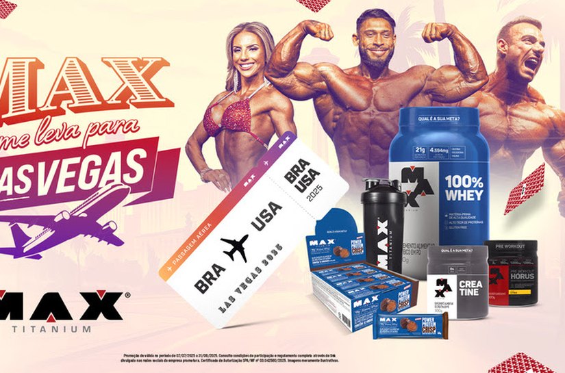 Max Titanium vai levar um fã para o maior campeonato de fisiculturismo do mundo em Las Vegas