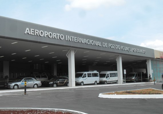 PF verifica ameaça de bomba no aeroporto de Foz do Iguaçu