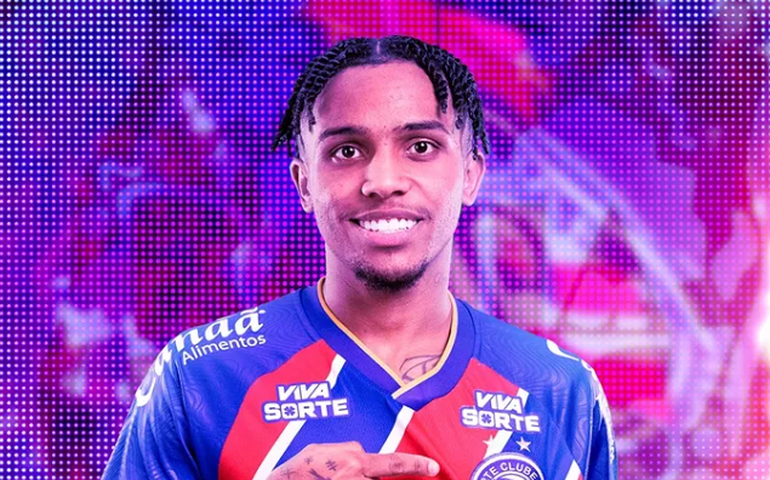 Bahia anuncia o retorno do atacante Kayky por empréstimo após acordo com o Manchester City