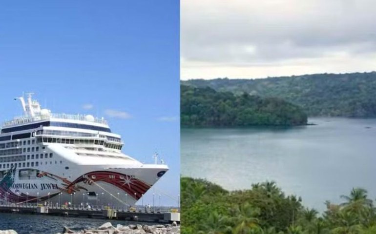 Nove passageiros, entre eles 4 idosos, são esquecidos por cruzeiro e ficam ilhados na África Central; entenda