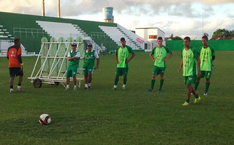 Coruripe Sub-20 fez coletivo final para enfrentar o Santa Cruz de Maceió