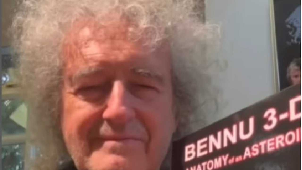 Guitarrista do Queen, astrofísico Brian May ajudou retorno de nave da Nasa com primeiras amostras de asteroides: 'Orgulhoso'