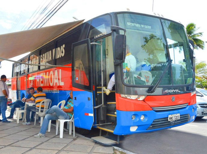 Hemoal promove, nesta terça (22), coleta externa de sangue em Penedo