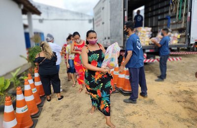 Entrega de cestas básicas da próxima semana tem alteração no calendário
