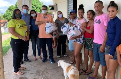 SEMDSH Penedo distribuiu 1310 cestas básicas desde o início do ano