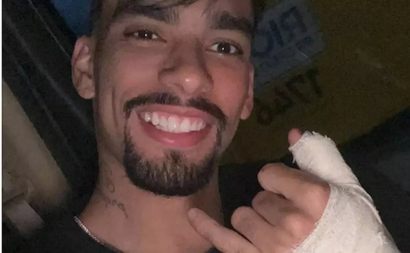 Lucas Paquetá solta pipa, corta o dedo e será submetido a uma cirurgia