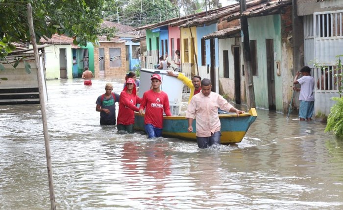  De acordo com Defesa Civil Estadual, municípios com vítimas das chuvas vem sofrendo variações