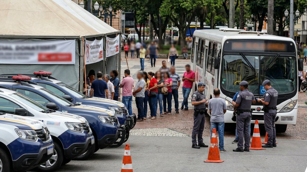 Operação Lei Seca abre Semana Nacional do Trânsito com campanha de doação de sangue