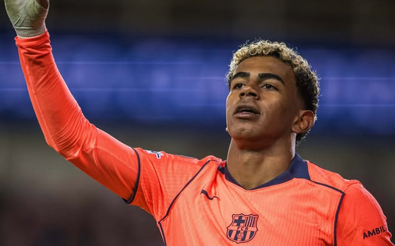 Yamal evita derrota do Barcelona em empate dramático com o Brugge