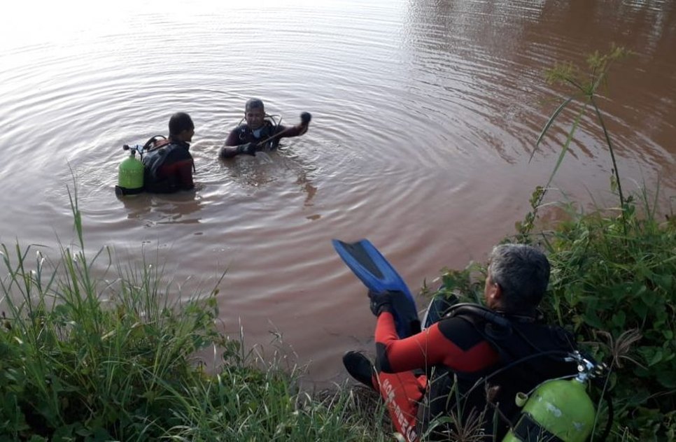 RESGATE DE CORPO EM CARIRA / Foto: SSP/SE
