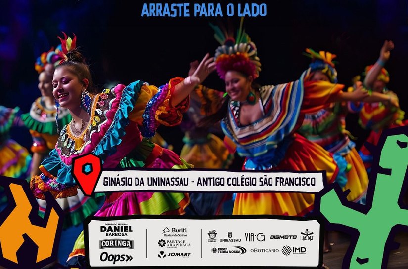 Prefeitura de Arapiraca realiza Festival de Quadrilhas Juninas neste fim de semana