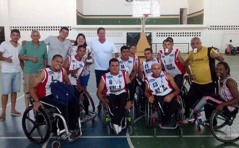 Arapiraca: Equipe de basquete adaptado conquista primeiro título
