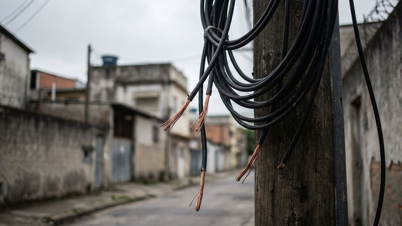 Furto de fios de cobre provoca prejuízo de R$ 69 milhões ao Rio em cinco anos
