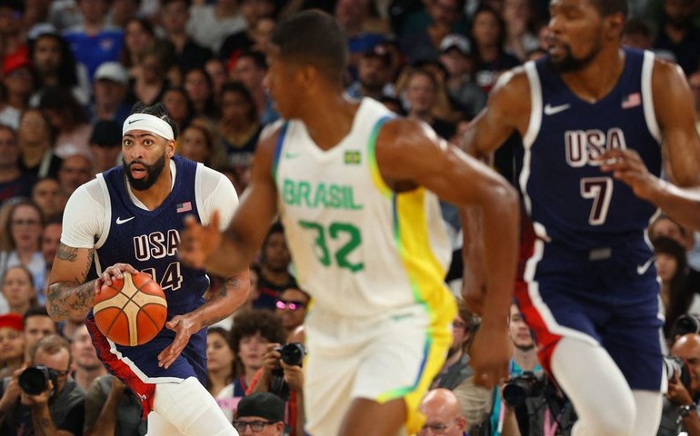 Brasil para nos EUA e se despede do basquete nos Jogos de Paris