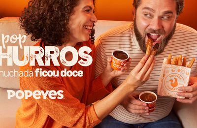 A chuchada agora é doce: Popeyes® expande território de molhos com o lançamento de Pop Churros