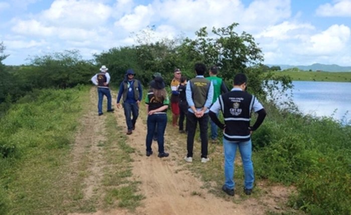 A Barragem Retiro, em Palestina, foi inspecionada pela 15ª etapa da FPI em Alagoas A Barragem Retiro, em Palestina, foi inspecionada pela 15ª etapa da FPI em Alagoas