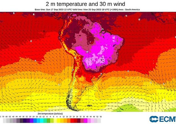 Brasil terá onda de calor excepcional com 40ºC a 45ºC e risco à vida; entenda