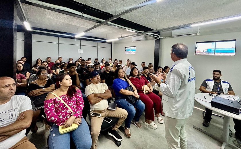 Vigilância capacita comerciantes de pizzarias sobre boas práticas sanitárias