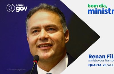 Renan Filho fala sobre o PAC dos Transportes no Bom Dia, Ministro