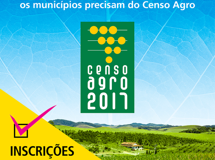 IBGE prorroga inscrições para processo seletivo do Censo Agro 2017