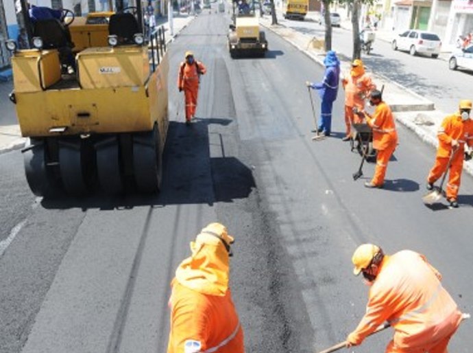 Seminfra segue com serviços de recapeamento