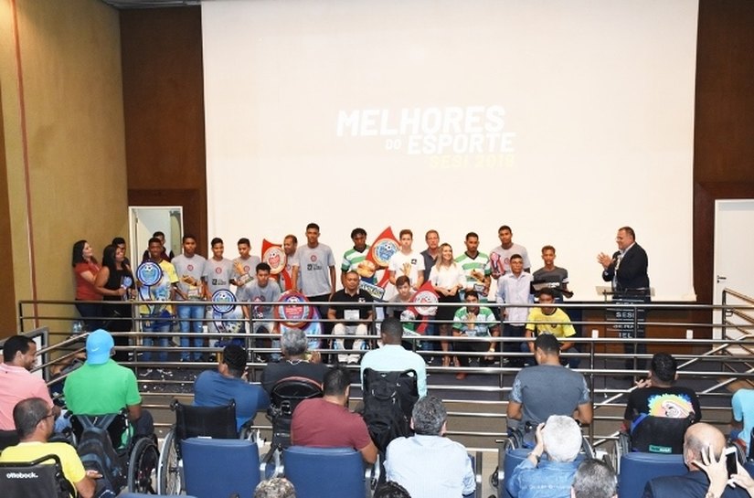 Sesi entrega o Prêmio Melhores do Esporte aos destaques de 2019