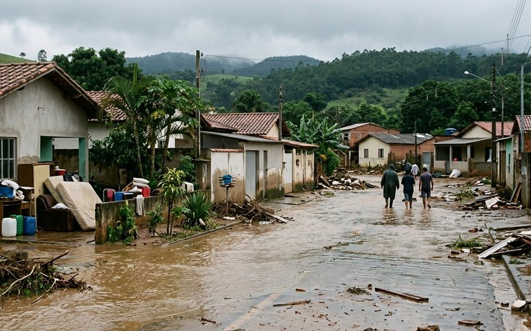 Governo libera R$ 75 milhões para famílias atingidas por chuvas em Minas Gerais