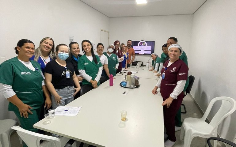 UPAs de Maceió promovem treinamento sobre manejo e abordagem ao paciente em surto psiquiátrico