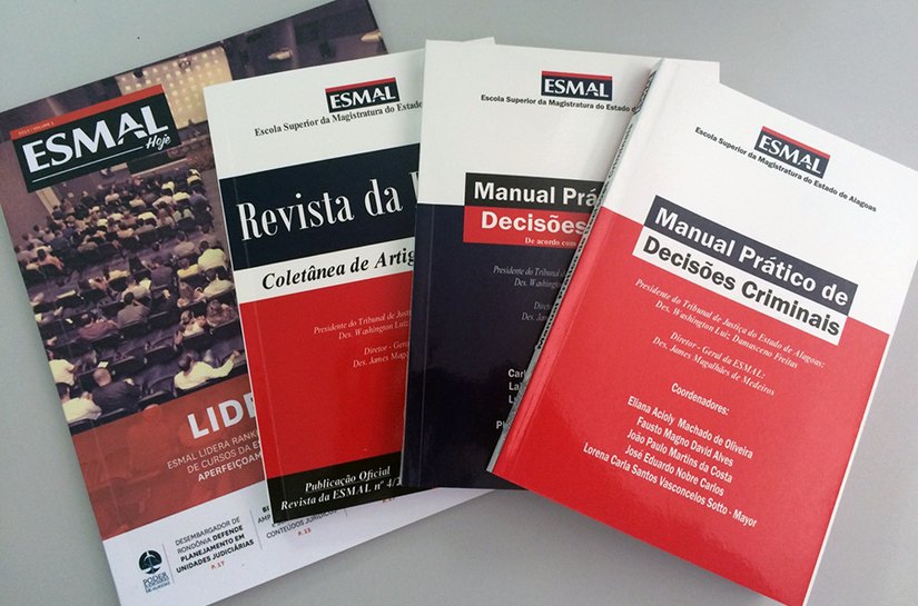 Esmal lança nesta quinta, revistas e manuais de decisão judicial