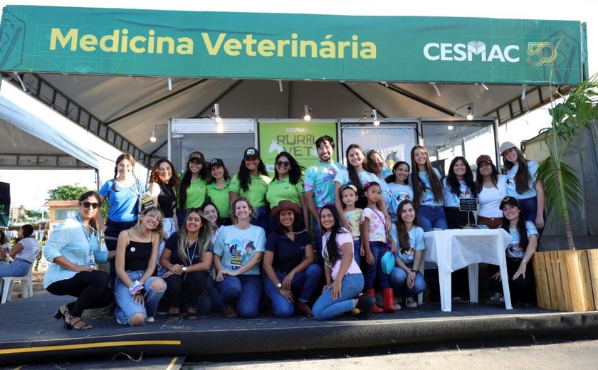 CESMAC marca presença na 73ª Expoagro com destaque para Medicina Veterinária