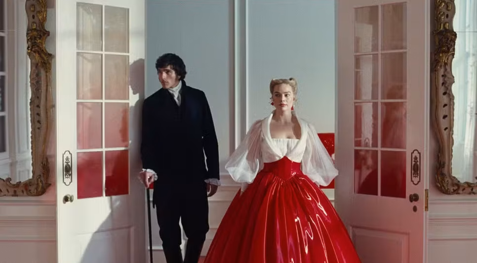 morro-dos-ventos-uivantes-margot-robbie-jacob-elordi / Foto: Imagem: Divulgação