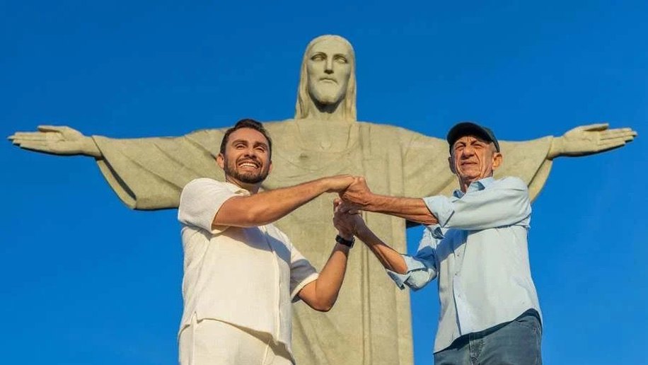 Mano Walter lança parceria com Fagner gravada aos pés do Cristo Redentor