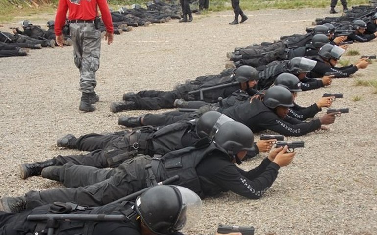Alagoanos participam de treinamento avançado de intervenção em presídios