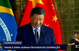 Brasil e China assinam 37 acordos de cooperação