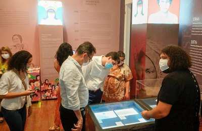 Integrantes do IDAA visitam Centro de Cultura e Memória do TJAL
