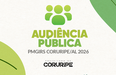 Publicado edital de convocação para Audiência Pública do Plano Municipal de Gestão Integrada de Resíduos Sólidos