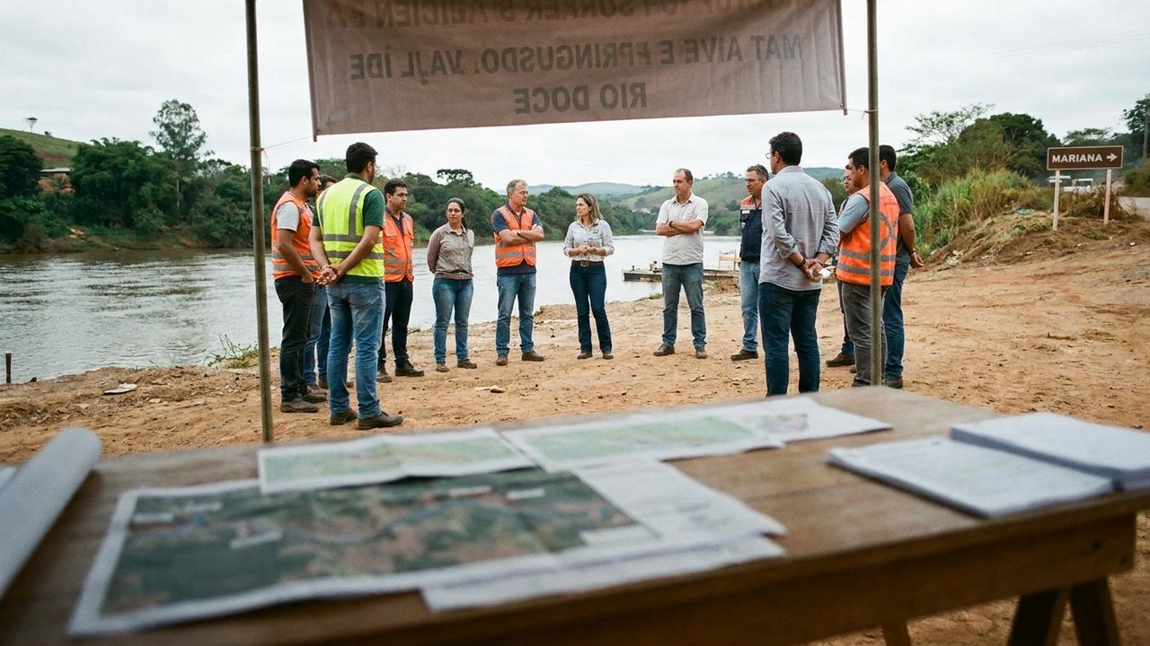 Mariana e outros 18 municípios aderem a novo acordo da Bacia do Rio Doce